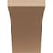 Ekena Millwork 5-inch W x 8-inch D x 8-inch H Thorton Rough Cedar Woodgrain TimberThane Knee Brace, Primed BRCUR05X08X08THRRCPR - alternate 3